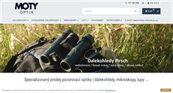 Desktop Screenshot of moty.cz